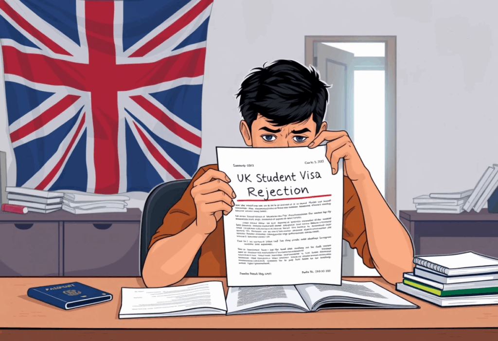 rejection of student visa while renewal